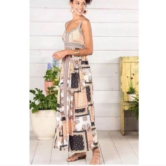 Matilda Jane Perfectly Paisley Maxi Dress - Picture 2 of 8